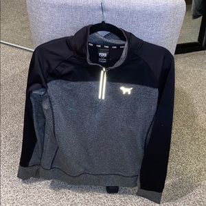 VS Pink quarter zip